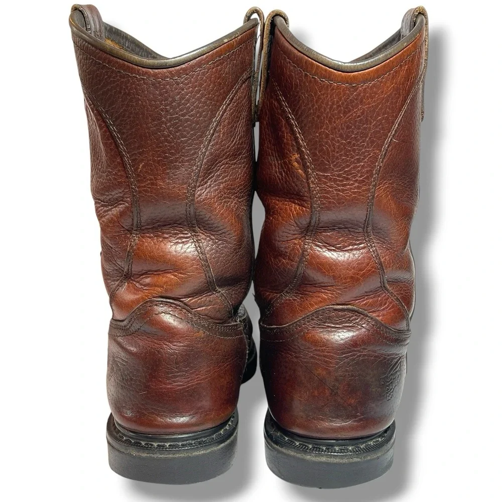 Red Wing Men's Leather  Boots  Style No. 5763 EH Sz. 11.5 M Worn In -Solid Boots